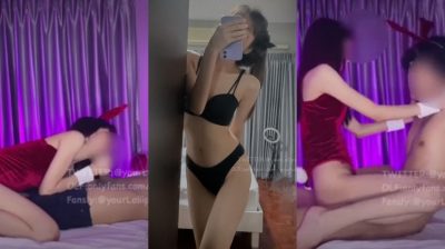 คลิปหลุด Onlyfans yourloliipop โลลิป็อบ มาในชุดกระต่ายสีแดงยั่วแฟน จับแฟนดูดควยแฟนเงี่ยนไม่ไหวเลยเลียหีให้ ก่อนจะโดนกระแทกหีร้องเสียว