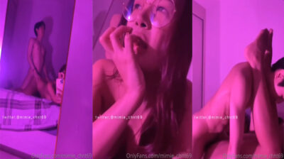 คลิปหลุด OnlyFans mimie_chnt69 สาวแว่นโดนผัวกระแทกหีคาห้องเชือด ร้องครางอย่างเสียว โดนจับซอยหีไม่มียั้งจนเสร็จ