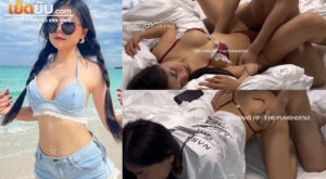 คลิปหลุดไทย หลอกน้องแอมมาถ่ายแบบ amam7078 ถ่ายเสร็จหลอกให้โดนเย็ดต่อเลย ชุดชั้นในสีแดงโคตรน่ารัก นมใหญ่เต็มมือ บีบนมไปด้วยกระแทกหีไปด้วย